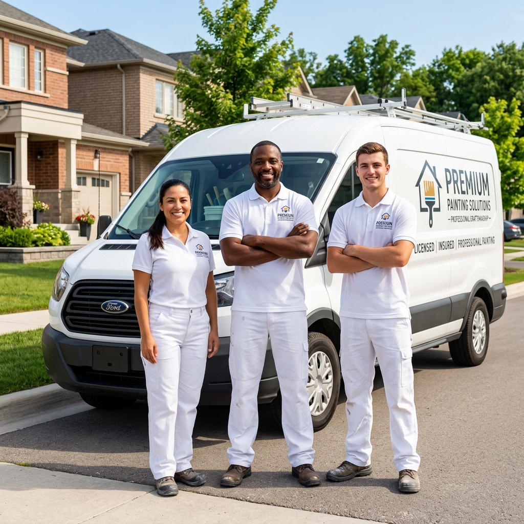 New Solutions painting team